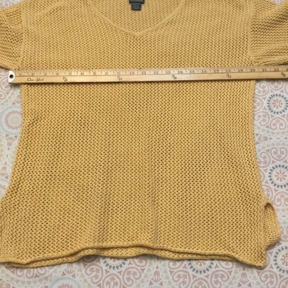 Additions by Chico’s Mustard Yellow Knit Sweater - Picture 5 of 5